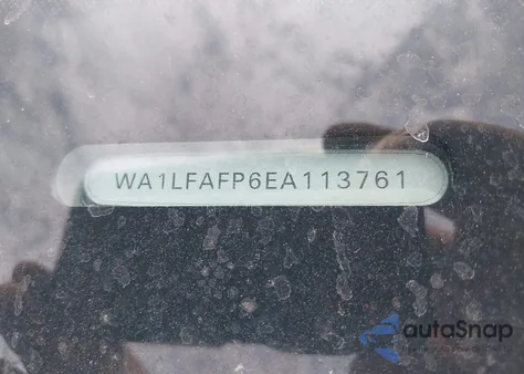 2014 Audi Q5 2.0T Premium from USA, damaged, VIN WA1LFAFP6EA113761